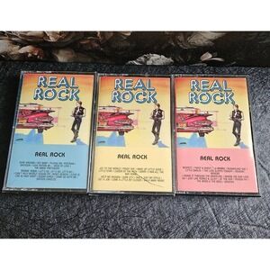 Real Rock Cassette Tape Lot of 3‎ – Heartland Music 50s 60s Oldies Rock'n'Roll